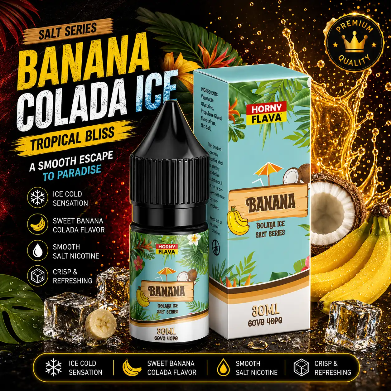 Banana Colada ice