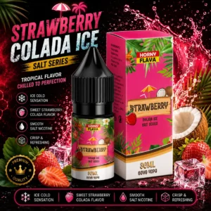 Strawberry Colada ice