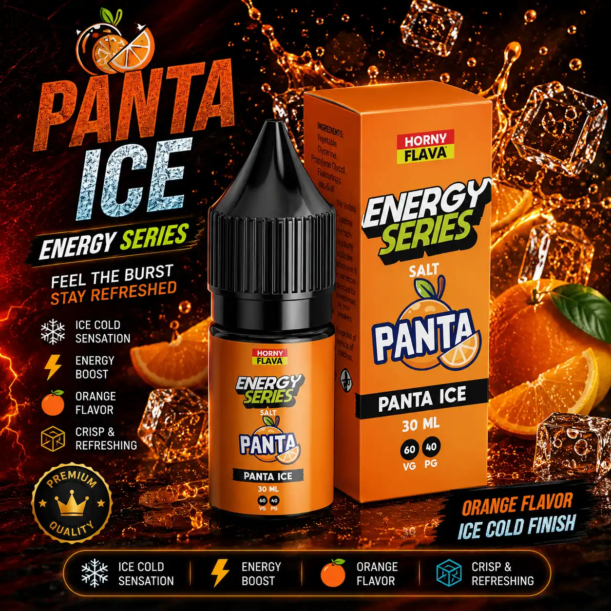 Panta Orange ice Energy